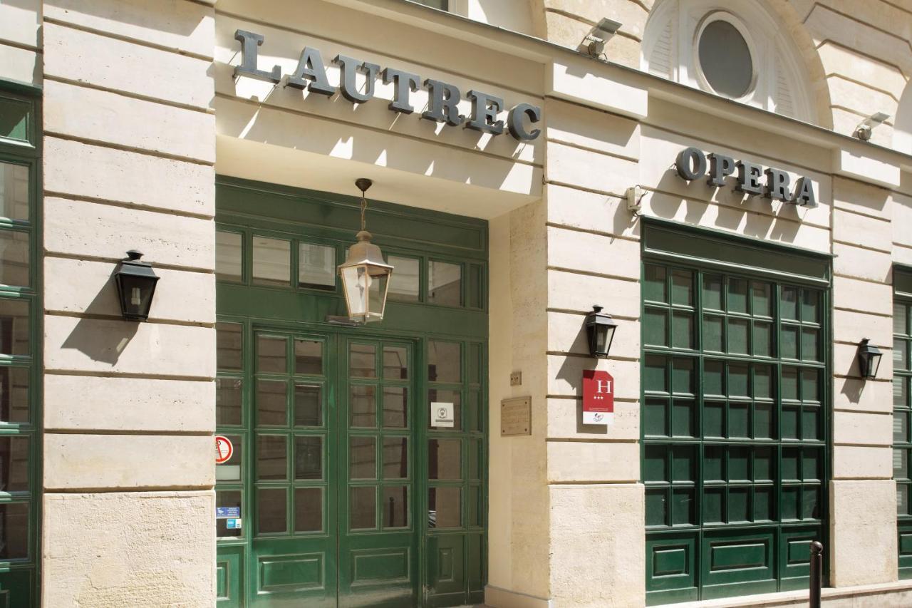 Lautrec Opera Hotell Paris Eksteriør bilde