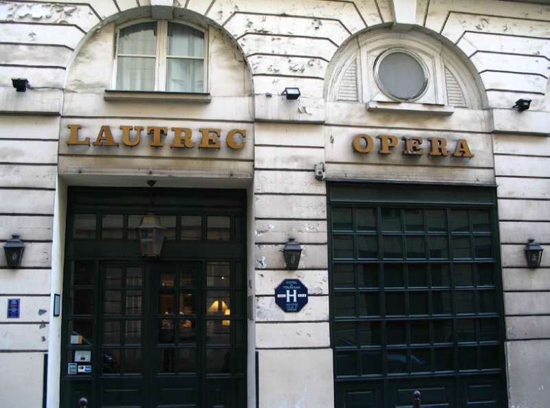 Lautrec Opera Hotell Paris Eksteriør bilde